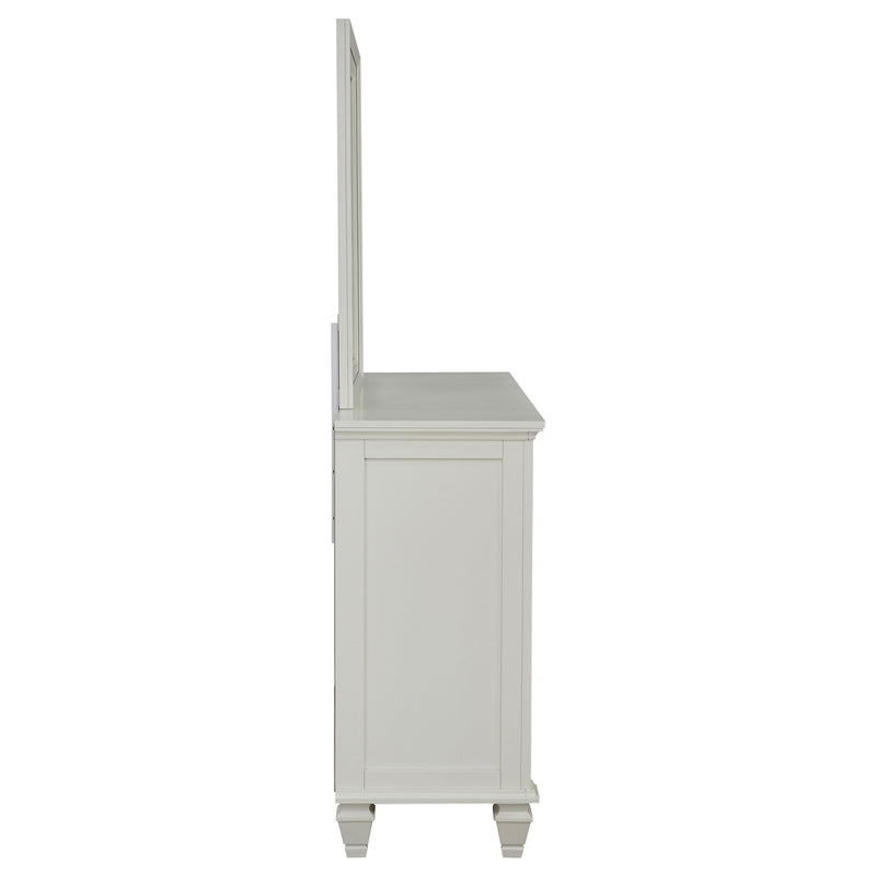 Sandy Beach Dresser with Mirror