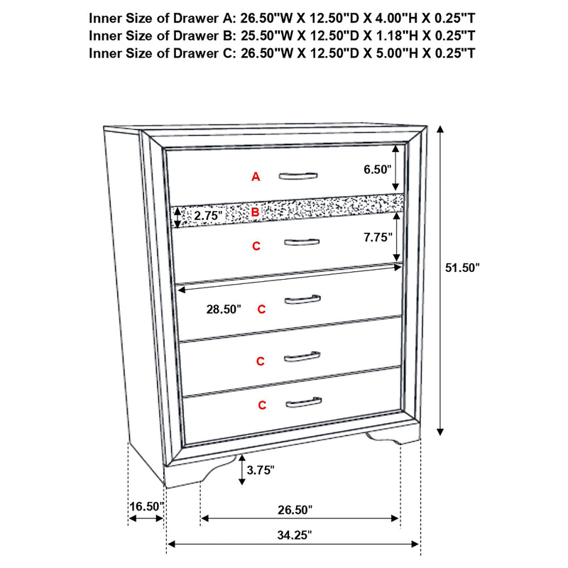 Miranda Chest of Drawers