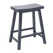 Creations 24 Inch Sawhorse Counter Stool- Navy image