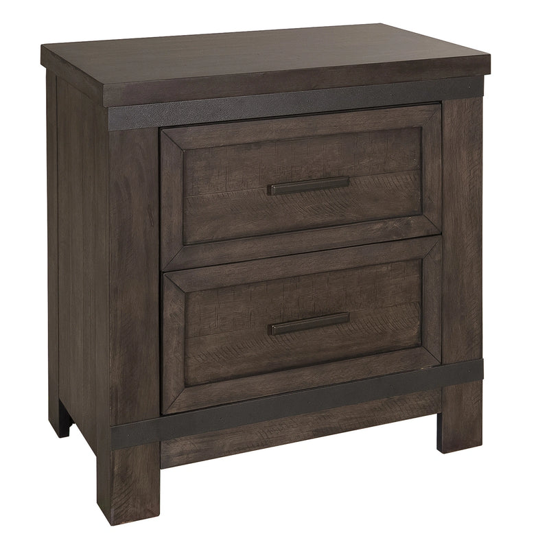 Thornwood Hills Two Sided Storage Bed, Dresser & Mirror, Chest, Night Stand image