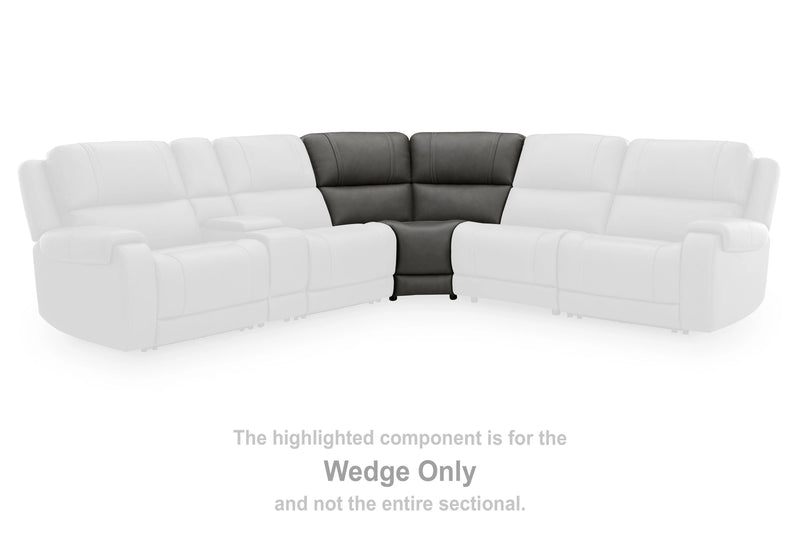 5Z-Harrenhurst Power Reclining Sectional