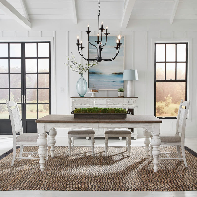 River Place 5 Piece Rectangular Table Set image