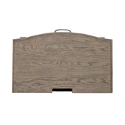 Avalon Nightstand with Charging Station in Burnished Beige image