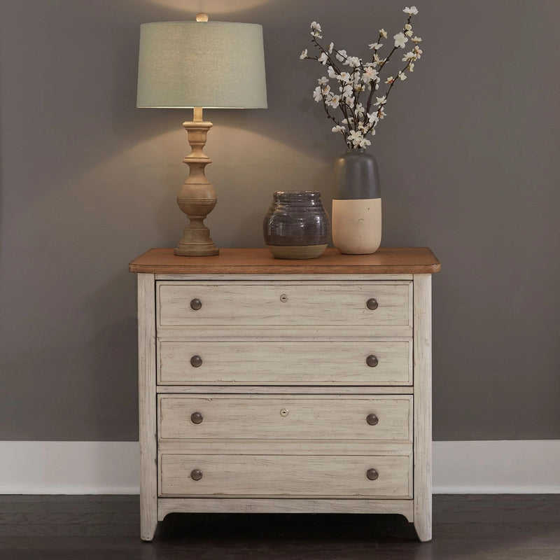 Farmhouse Reimagined Lateral File in Antique White image