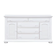 Summer House 5 Drawer Dresser in Oyster White image