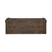 Magnolia Manor Accent Cabinet in Antique White & Weathered Bark EST SHIP TIME APPX 4 WEEKS image