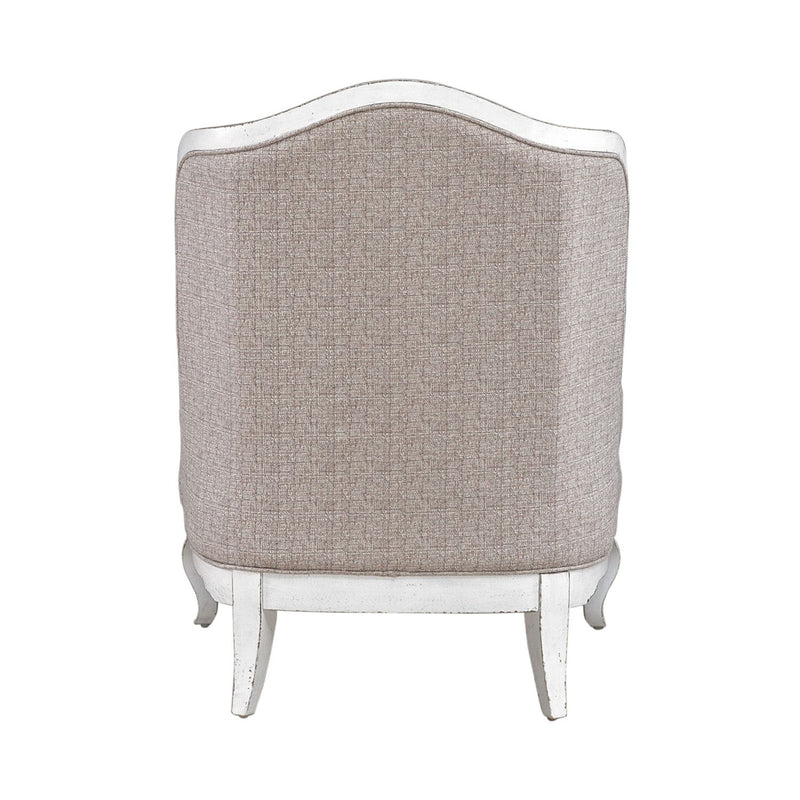 Magnolia Manor Upholstered Accent Chair in Antique White image