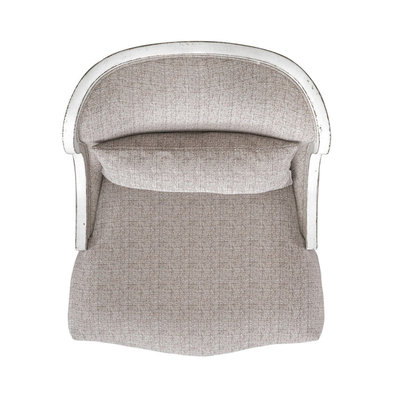 Magnolia Manor Upholstered Accent Chair in Antique White image