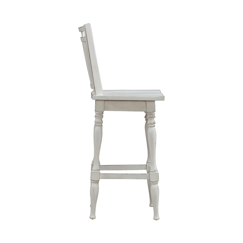 Magnolia Manor Spindle Back Swivel Bar Stool image