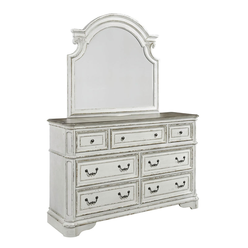 Magnolia Manor Dresser & Mirror image