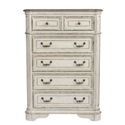 Magnolia Manor Panel Bed, Dresser & Mirror, Chest, Night Stand image