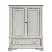 Magnolia Manor Door Chest in Antique White image