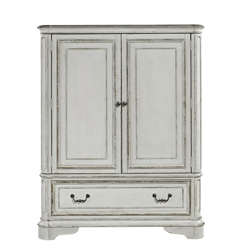 Magnolia Manor Door Chest in Antique White image