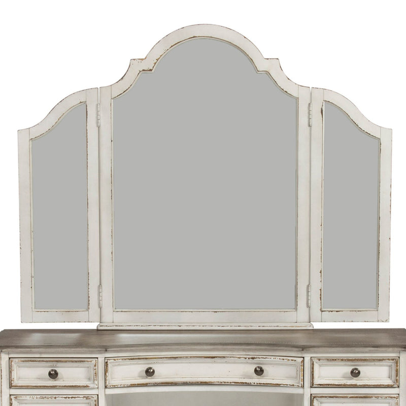 Magnolia Manor Vanity Mirror in Antique White image