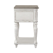 Magnolia Manor Leg Nightstand in Antique White image