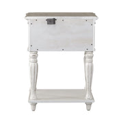 Magnolia Manor Leg Nightstand in Antique White image