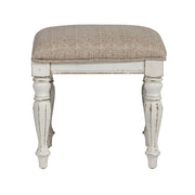 Magnolia Manor Vanity Stool in Antique White image