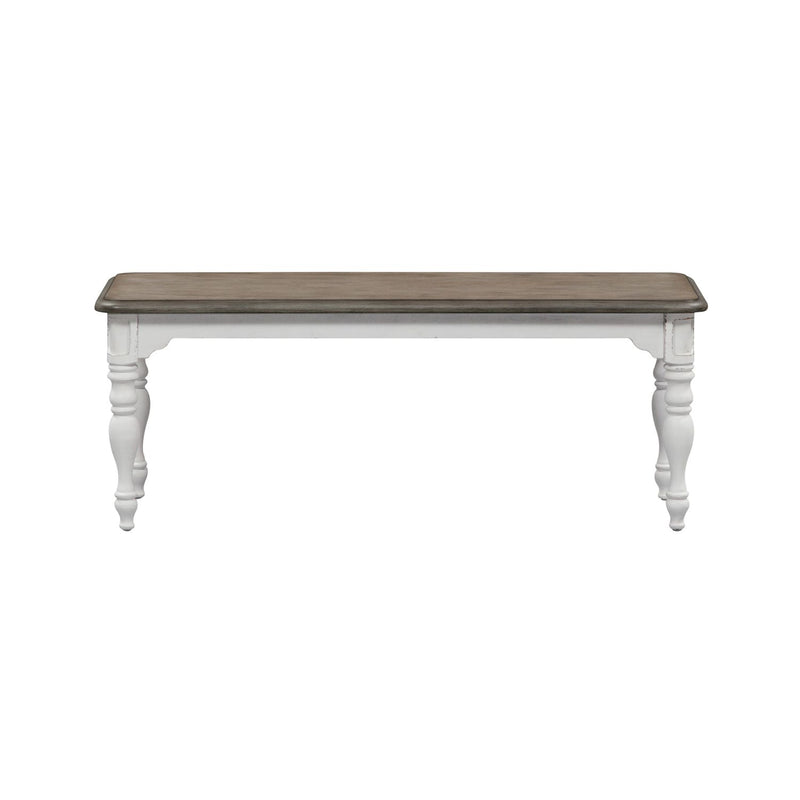 Magnolia Manor Dining Bench (RTA) in Antique White image