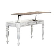 Magnolia Manor Lift Top Writing Desk in Antique White image