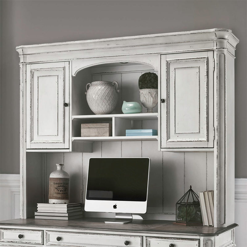 Magnolia Manor Jr Executive Credenza Hutch image