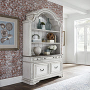 Magnolia Manor 3 Piece Desk & Hutch Set image