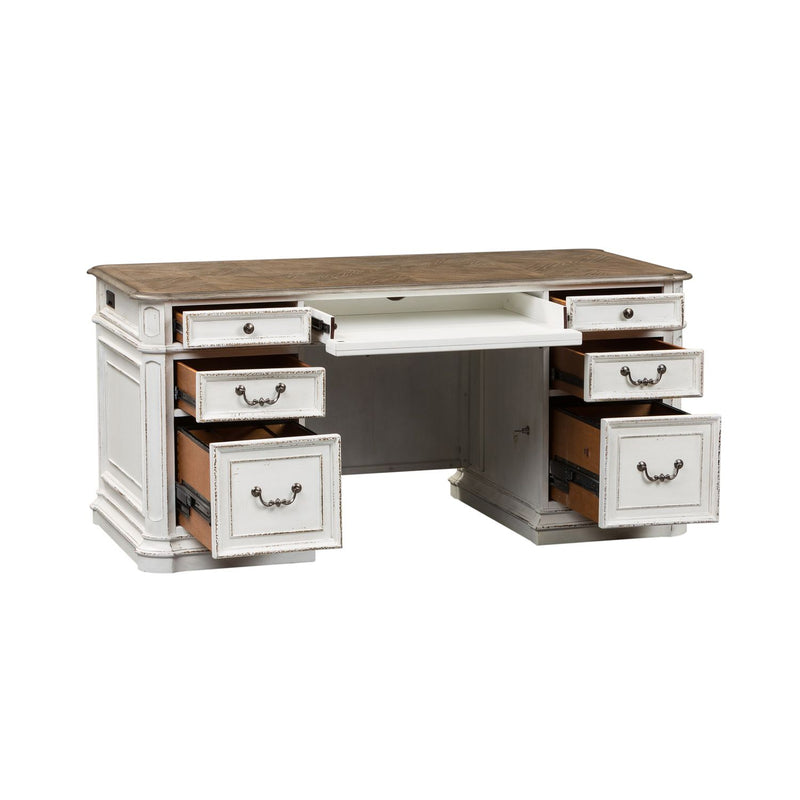 Magnolia Manor Complete 5 Piece Desk image
