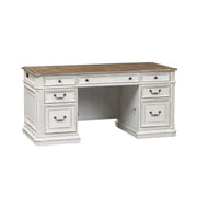 Magnolia Manor Credenza & Hutch image