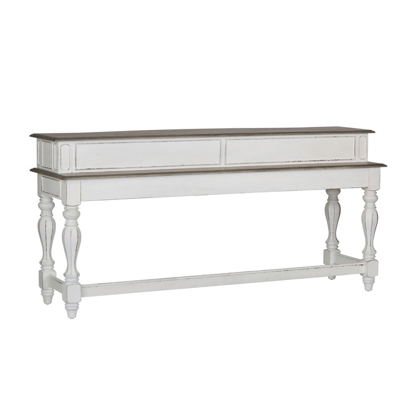 Magnolia Manor 4 Piece Console Set (1-Console 3-Stools) image