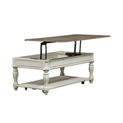 Magnolia Manor Lift Top Cocktail Table in Antique White image