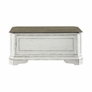 Magnolia Manor Storage Trunk in Antique White image