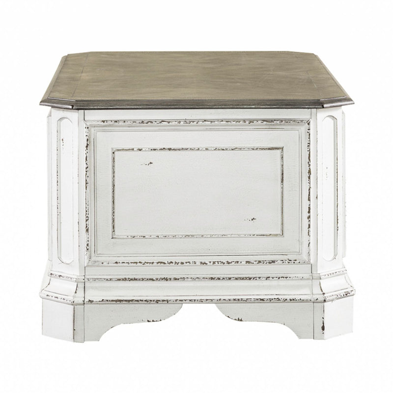 Magnolia Manor Storage Trunk in Antique White image