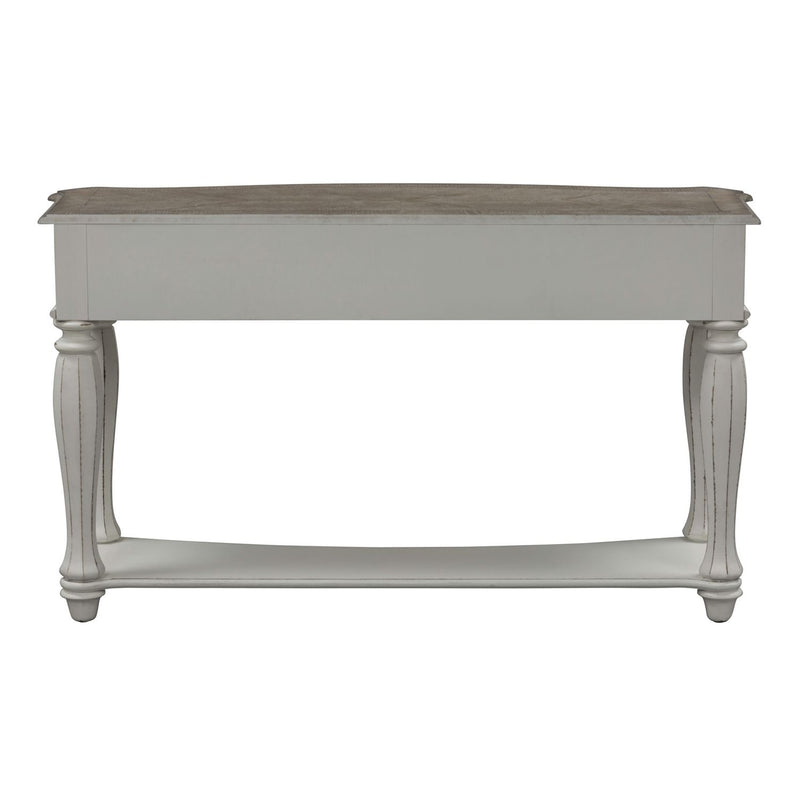 Magnolia Manor Sofa Table in Antique White image