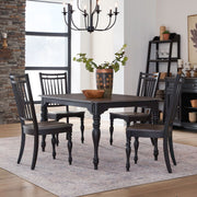 Magnolia Manor Opt 5 Piece Leg Table Set image