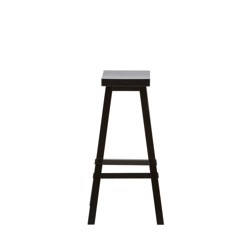 Creations 30 Inch Sawhorse Barstool - Black (RTA) image