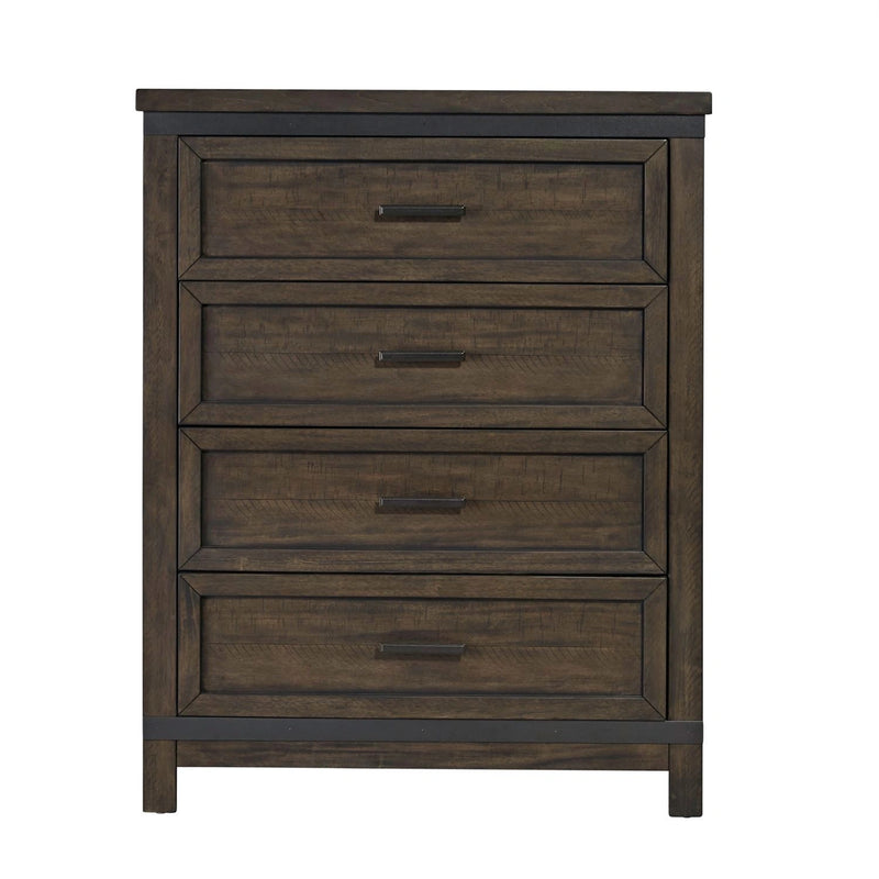 Thornwood Hills 4 Drawer Chest in Rock Beaten Gray image
