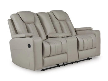 Next Move Glider Reclining Loveseat with Console