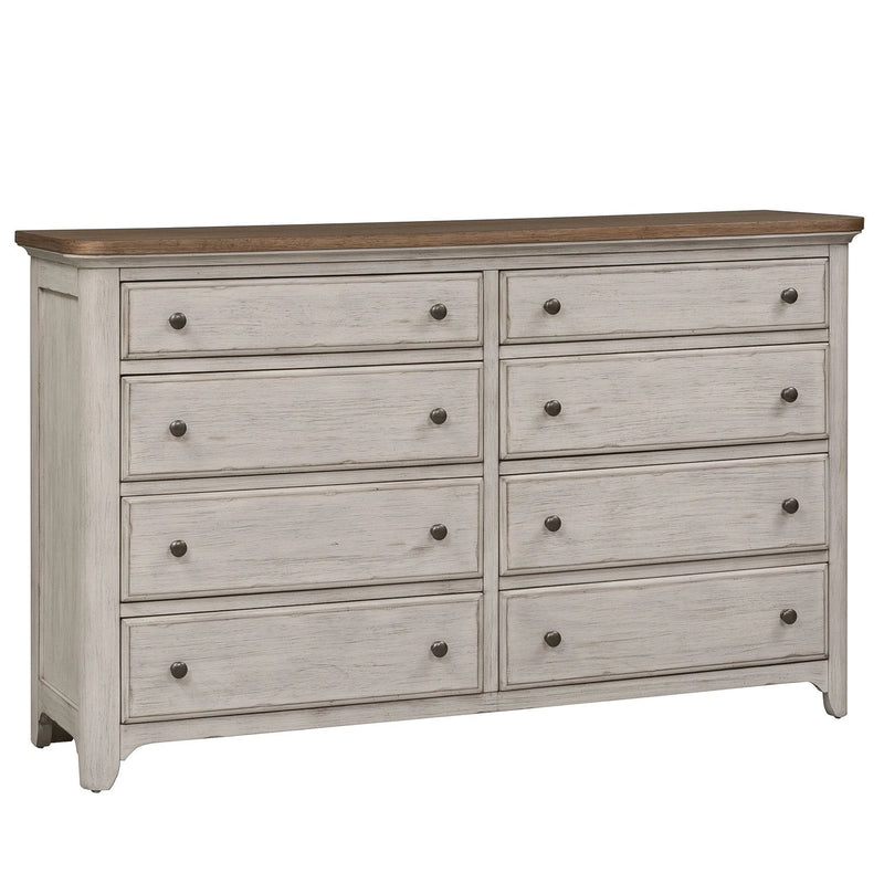 Farmhouse Reimagined Drawer Dresser in Antique White image