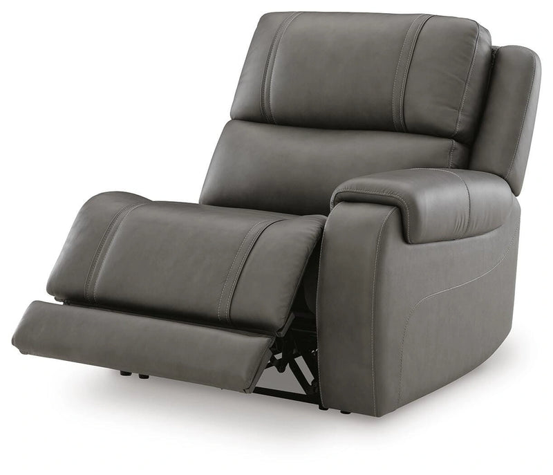 5Z-Harrenhurst Power Sectional Reclining Sofa