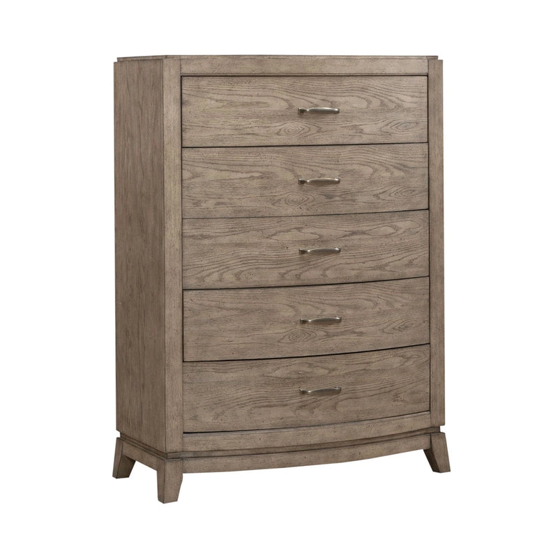 Avalon 5 Drawer Chest in Burnished Beige image