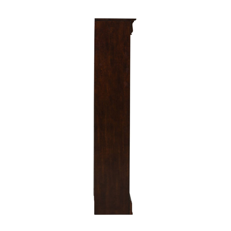 Brayton Manor Jr Executive 60 Inch Bookcase (RTA) in Cognac
