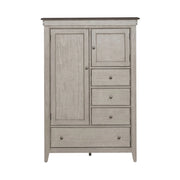 Ivy Hollow Door Chest in Weathered Linen image