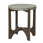 Cascade End Table in Wire Brush Rustic Brown image
