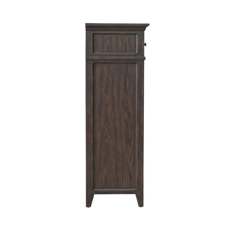 Paradise Valley 5 Drawer Chest in Saddle Brown image