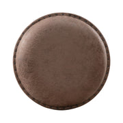Paradise Valley Upholstered Console Stool (RTA) in Saddle Brown image