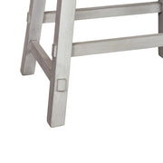 Creations 24 Inch Sawhorse Counter Stool - White image
