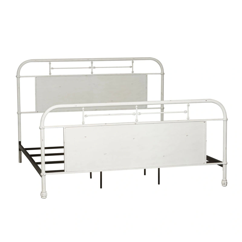 Vintage Series Metal Bed in Antique White image
