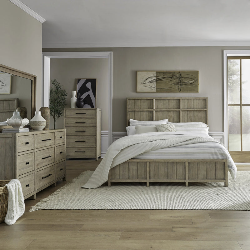 Proximity Place Queen Panel Bed, Dresser & Mirror, Chest image