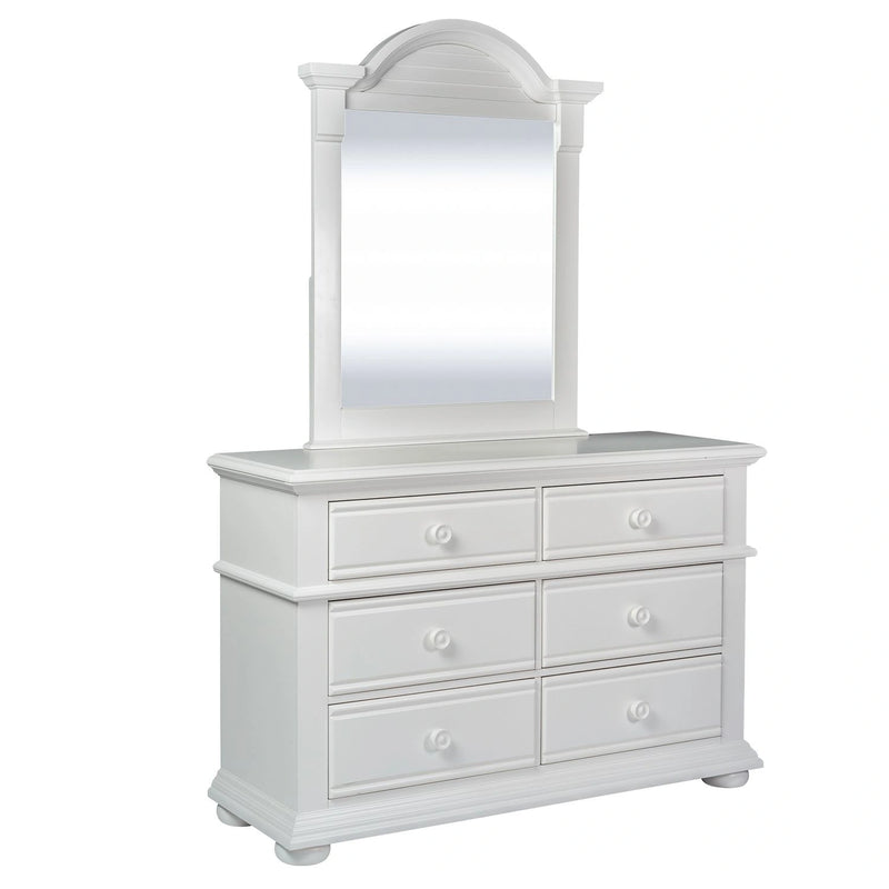 Summer House Panel Bed, Dresser & Mirror image