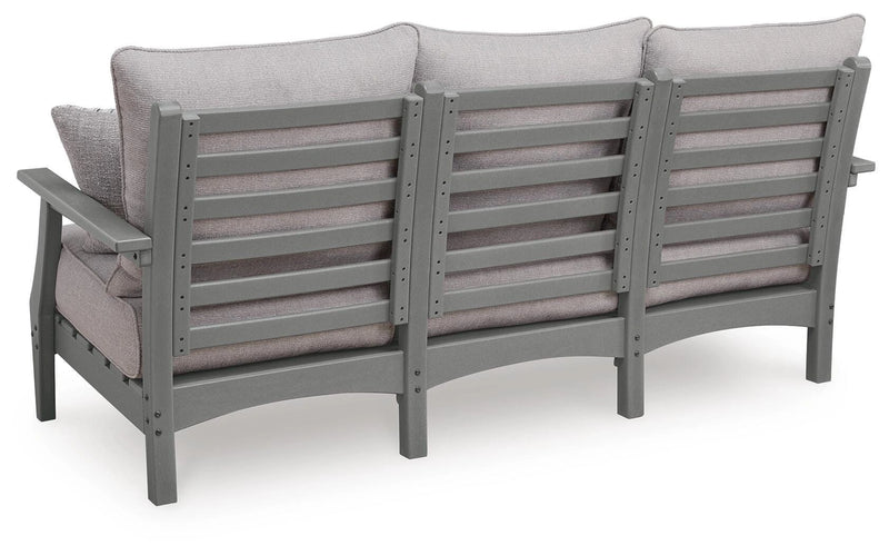 Lone View Bay Outdoor Sofa with Cushion