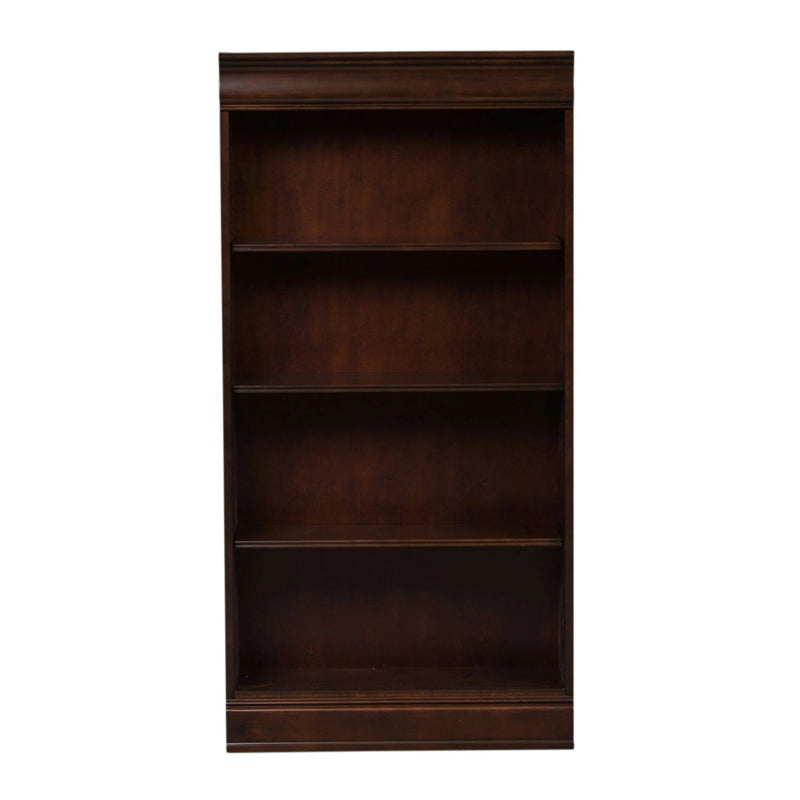 Brayton Manor Jr Executive 60 Inch Bookcase (RTA) in Cognac image
